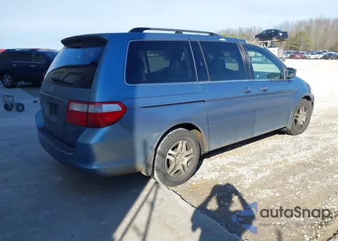 2007 Honda Odyssey Ex-L from USA, damaged, VIN 5FNRL38627B057563